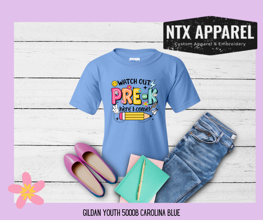 Watch Out Pre K Youth T-Shirt