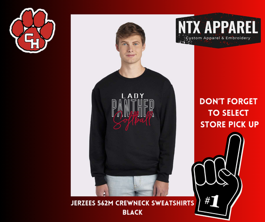 CHHS Softball Script Crewneck Sweatshirt