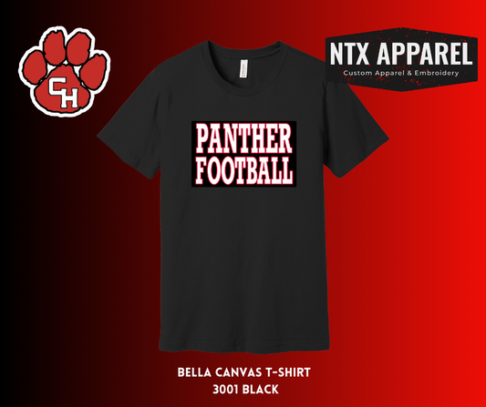 Panther Football Block T-Shirt