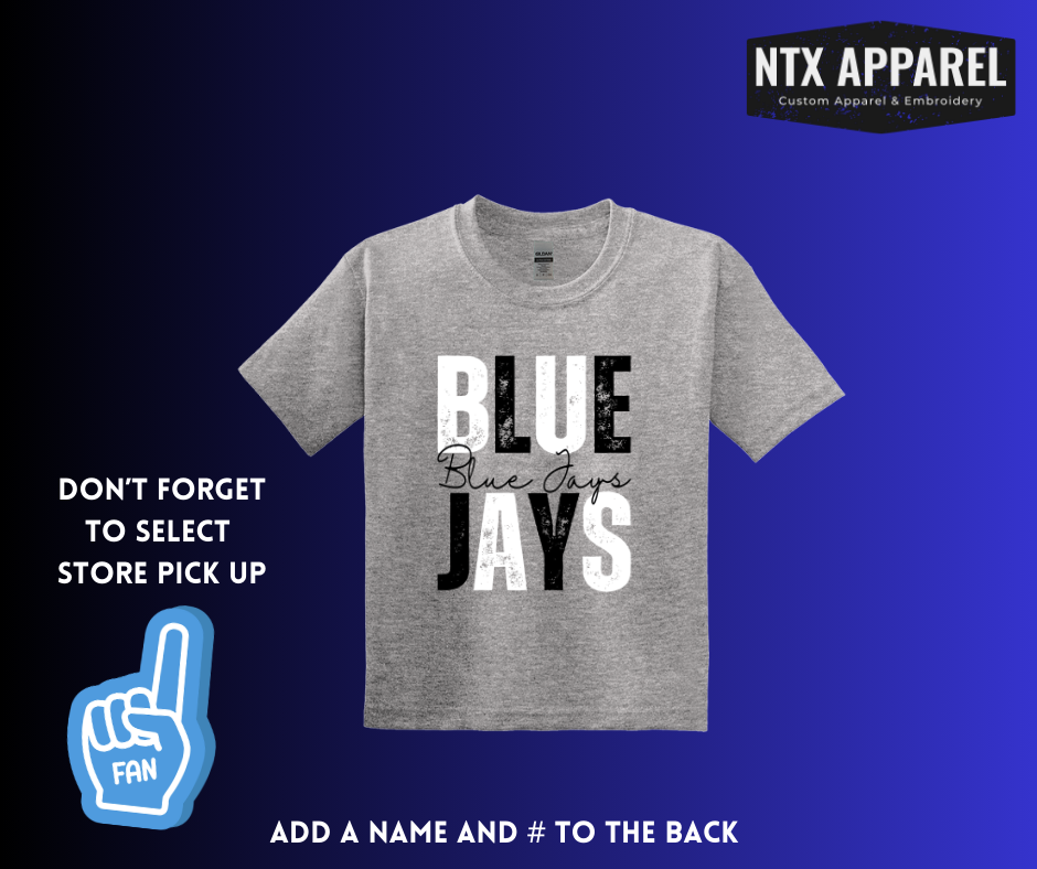 Blue Jays Black & White: Youth T-Shirt