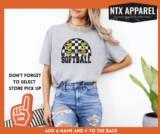 Crushers Fast Pitch: Adult T-Shirt