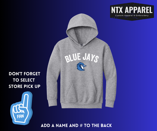 Blue Jays Arch- Youth Hoodie