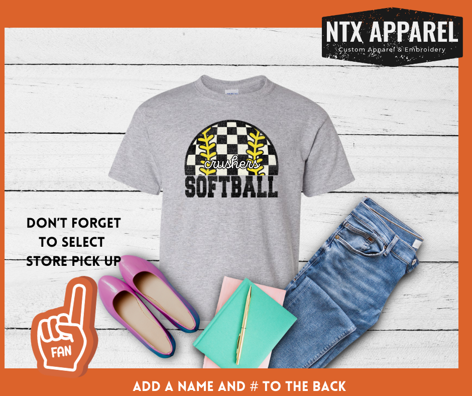 Crushers Fast Pitch: Youth T-Shirt