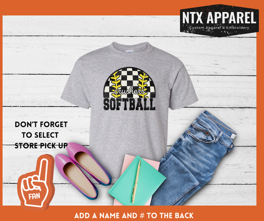 Crushers Fast Pitch: Youth T-Shirt