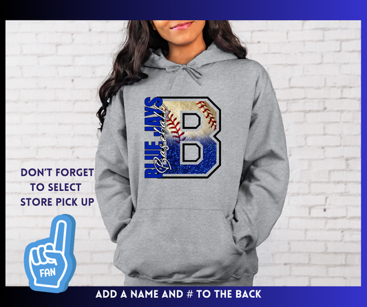 Blue Jays Big B: Adult Hoodie