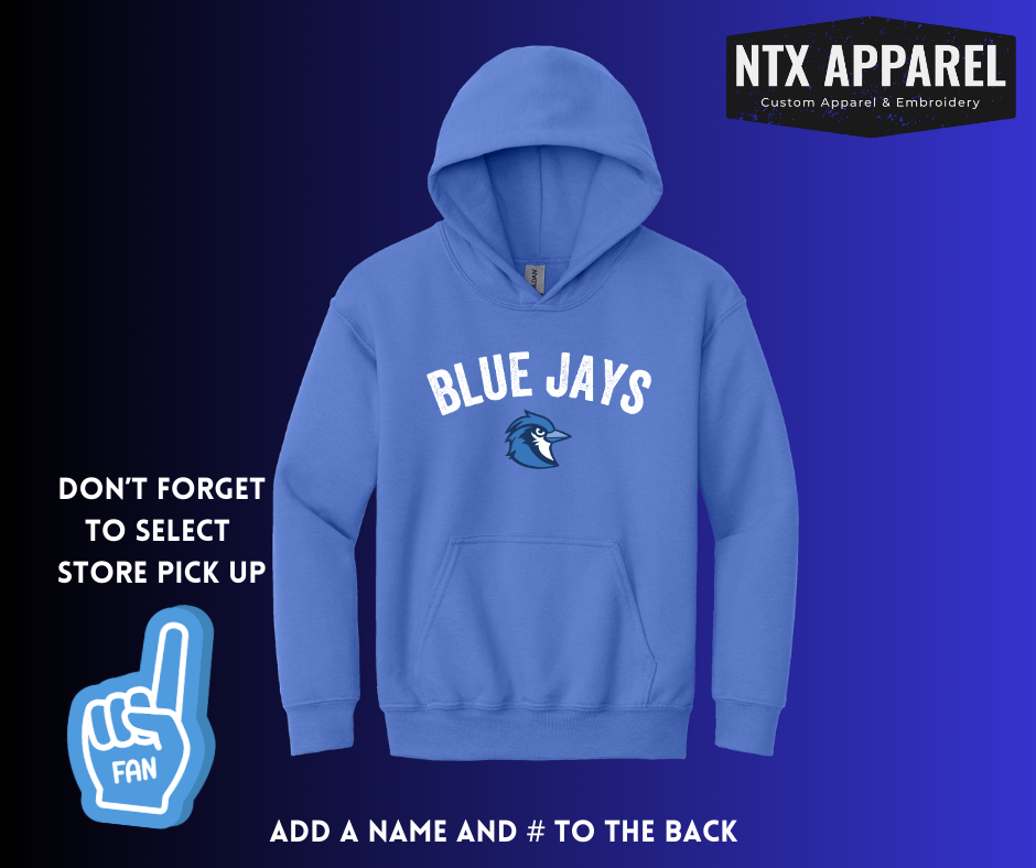 Blue Jays Arch- Youth Hoodie