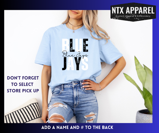 Blue Jays Black & White T-Shirt