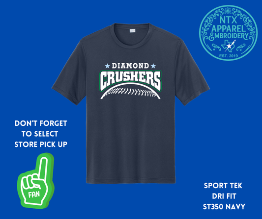 Diamond Crushers Bold: Adult Dri Fit T-Shirt