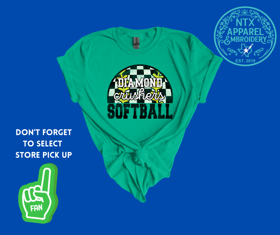 Diamond Crushers Fast Pitch: Adult T-Shirt