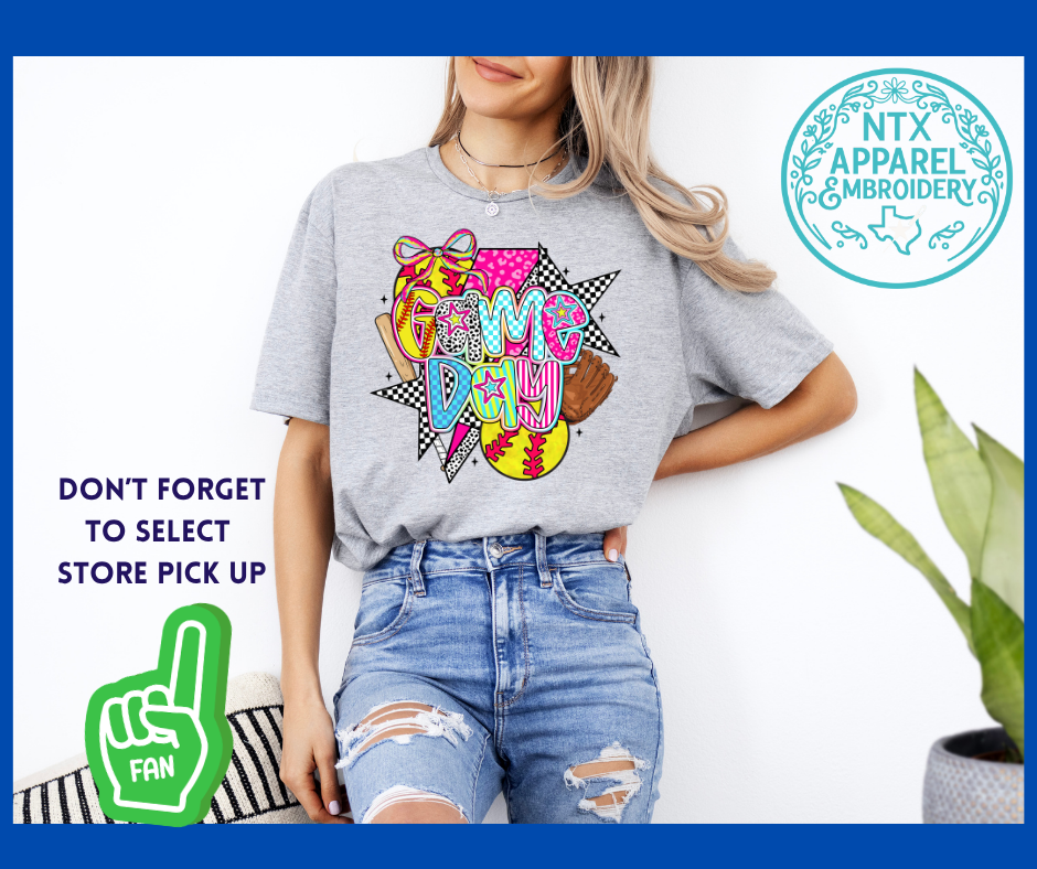 Diamon Crushers Preppy Game Day: Adult T-Shirt