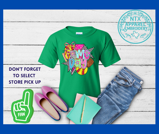 Crushers Preppy Game Day: Youth T-Shirt