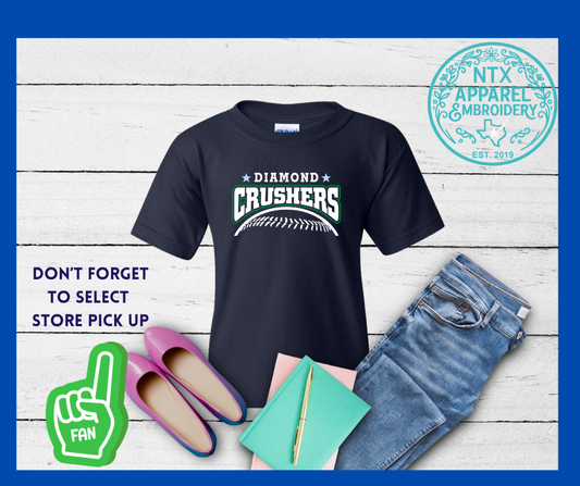 Diamond Crushers Bold: Youth T-Shirt
