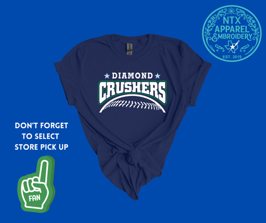 Diamond Crushers Bold: Adult T-Shirt