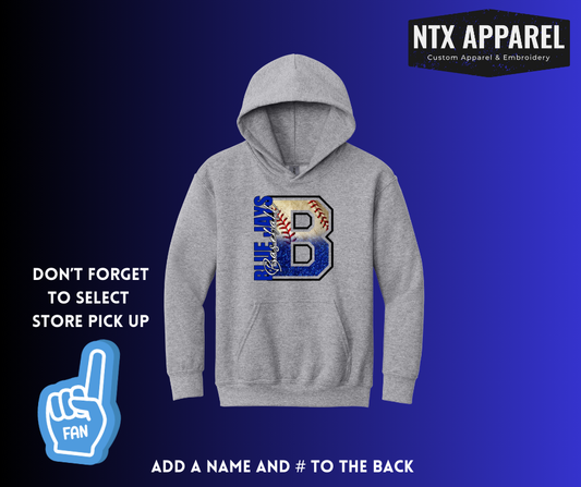 Blue Jays Big B- Youth Hoodie