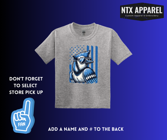 Blue Jays Patriotic: Youth T-Shirt