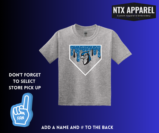 Blue Jays Drip: Youth T-Shirt