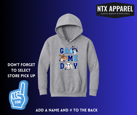 Blue Jays Game Day- Youth Hoodie