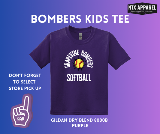 Grapevine Bombers: Youth T-Shirt