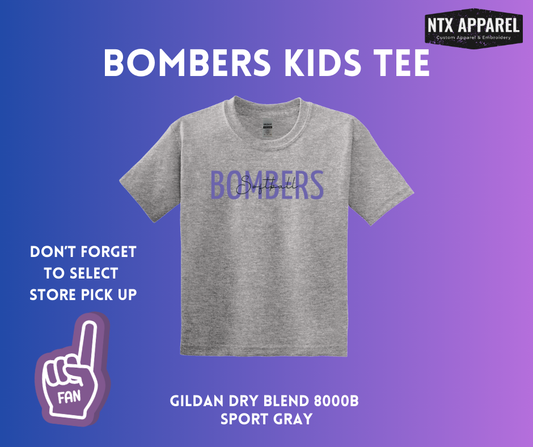 Purple & Black: Youth T-Shirt