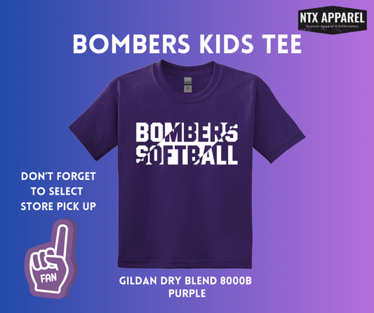 Bombers Fast Ball: Youth T-Shirt