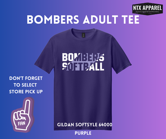 Bombers Off Speed: Adult T-Shirt