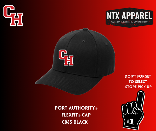 CHHS Panther Baseball Flex Fit Embroidered Hat