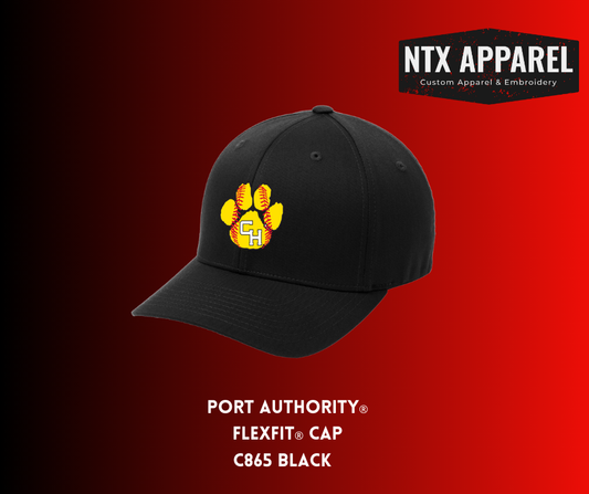 CHHS Panther Softball Flex Fit Embroidered Hat