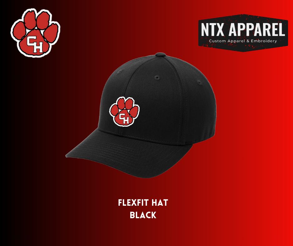 Panther Paw Logo Flex Fit Hat