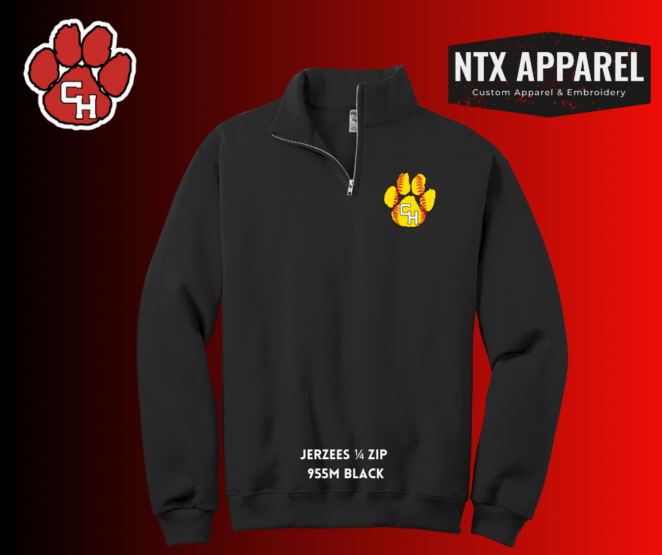 CHHS Softball 1/4 Zip