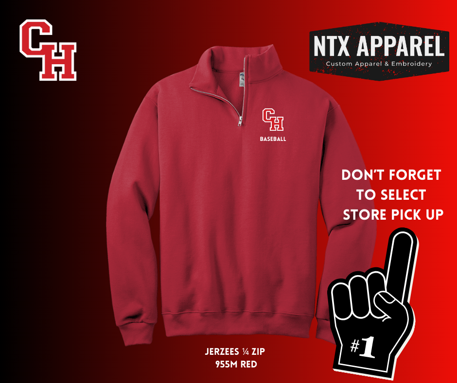 CHHS Baseball 1/4 Zip