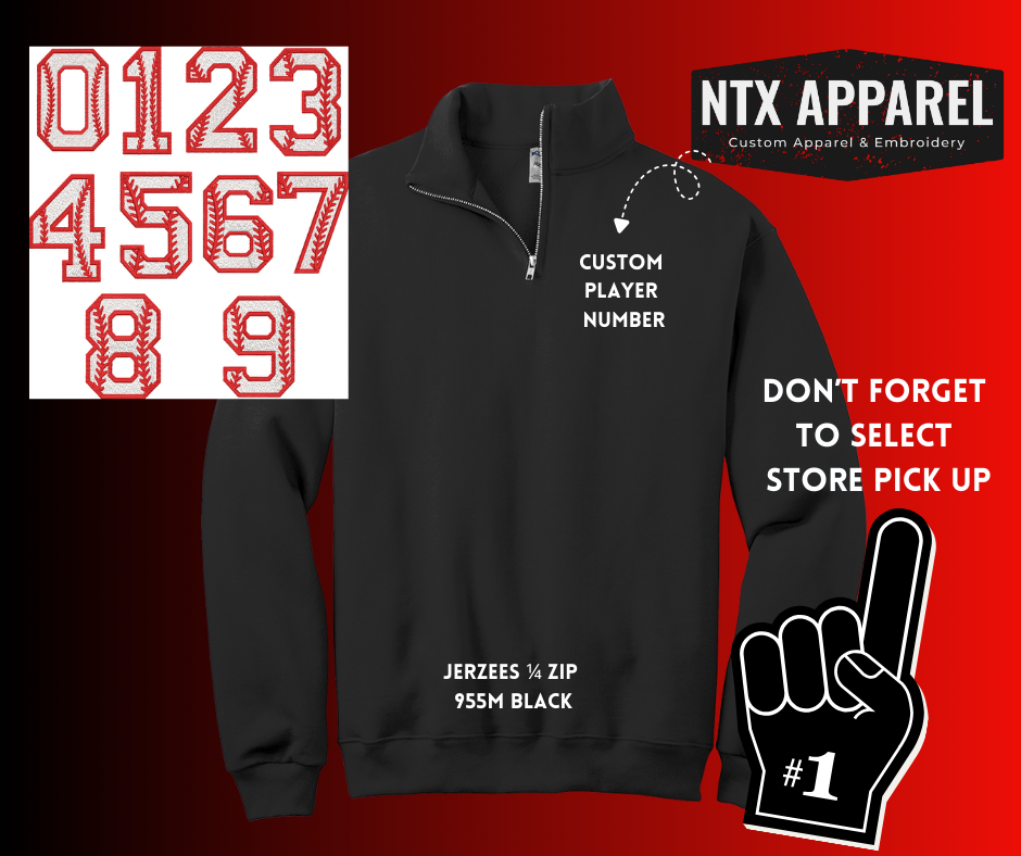 CHHS Baseball Custom 1/4 Zip