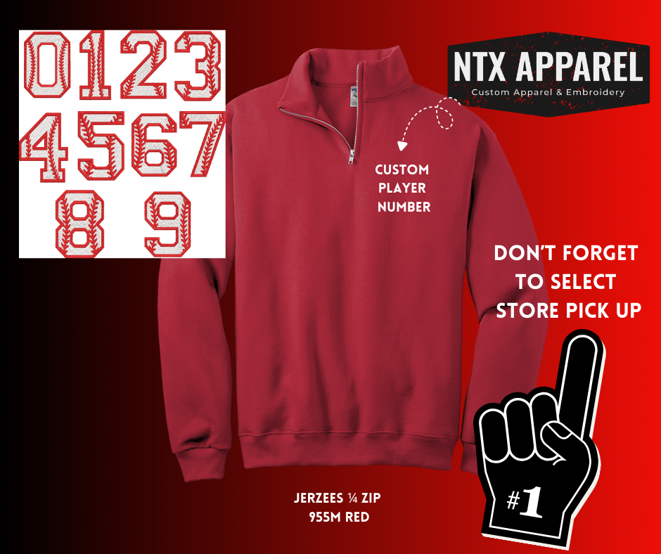 CHHS Baseball Custom 1/4 Zip