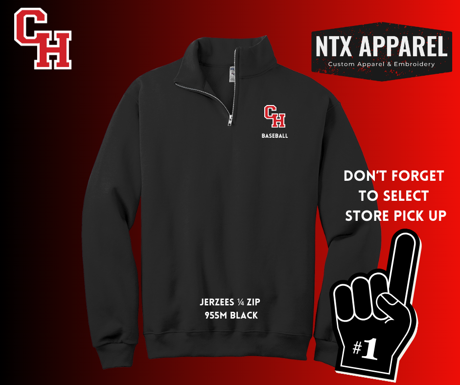 CHHS Baseball 1/4 Zip