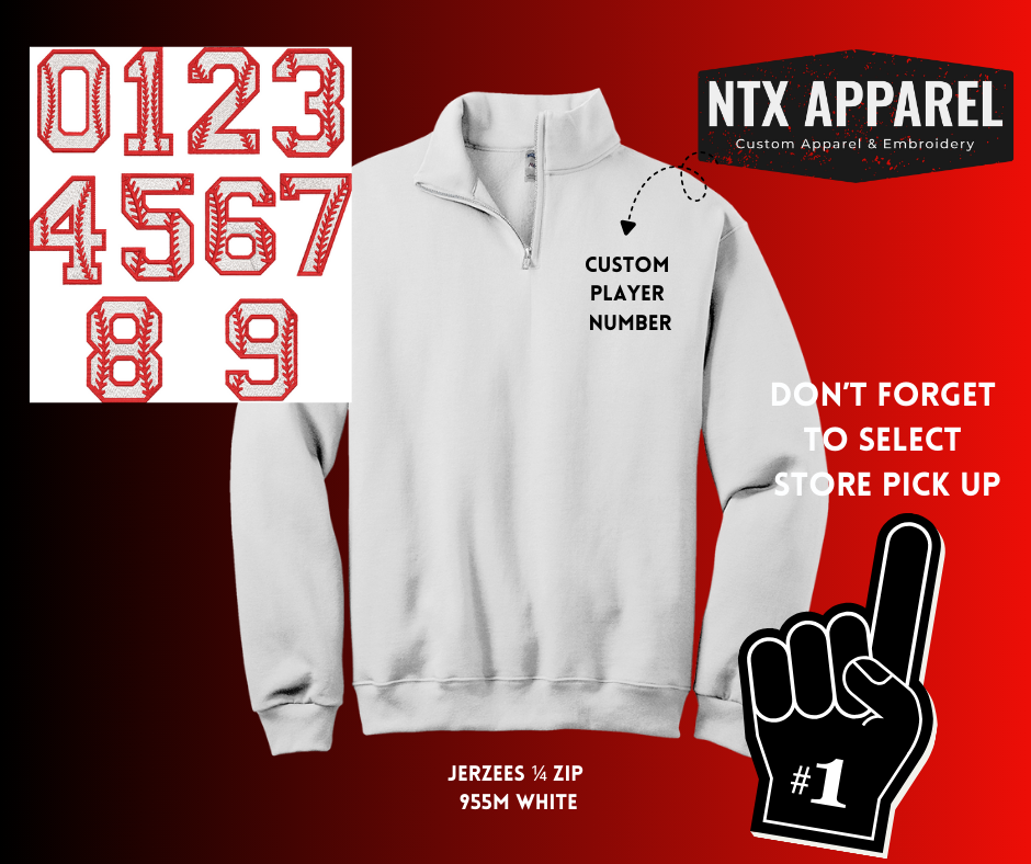 CHHS Baseball Custom 1/4 Zip