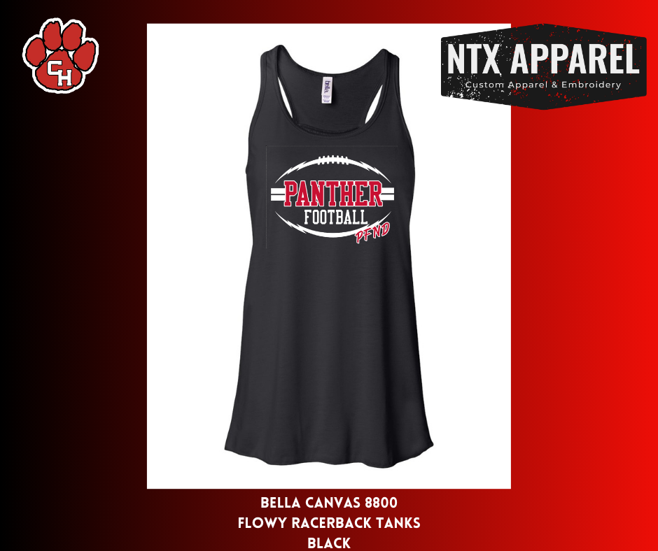 Panther PFND- Flowy Racerback Tank Top