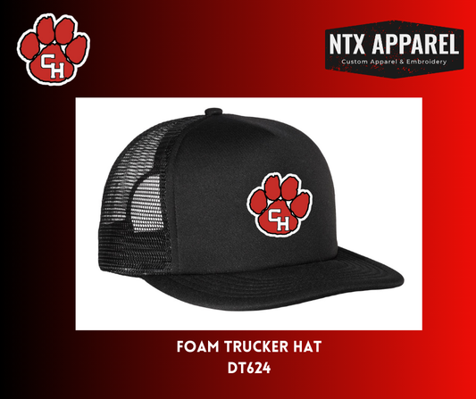 Panther Paw Logo Foam Trucker Hat