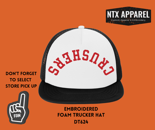 Crushers Off Speed Embroidered Foam Trucker Hat