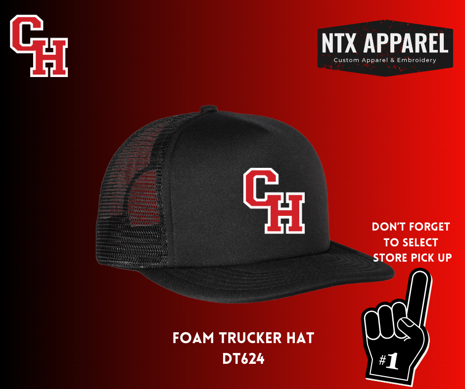 CHHS Panther Baseball Foam Trucker Hat