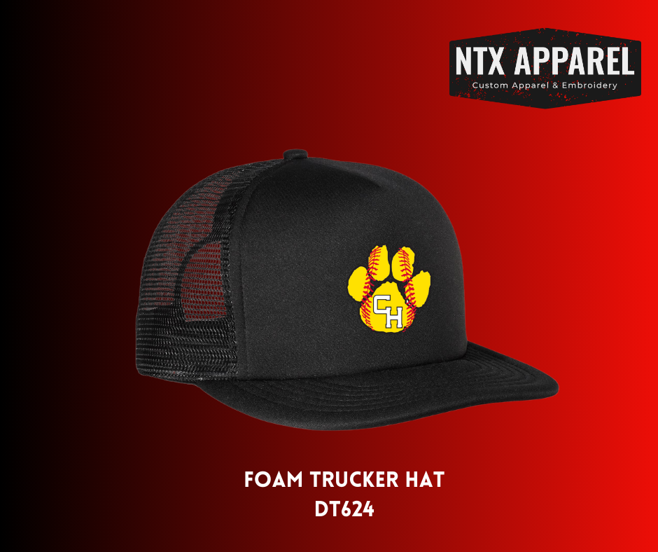 CHHS Panther Softball Foam Trucker Hat