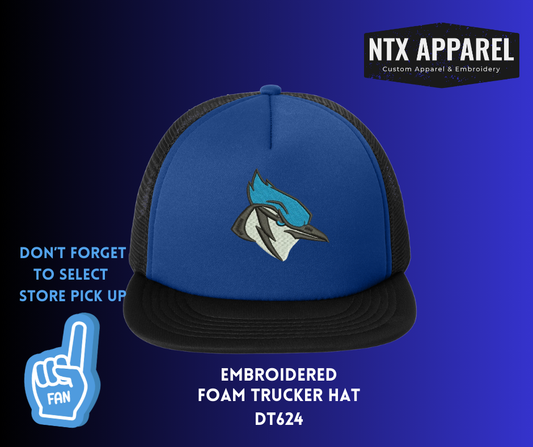 Blue Jays  Embroidered Foam Trucker Hat