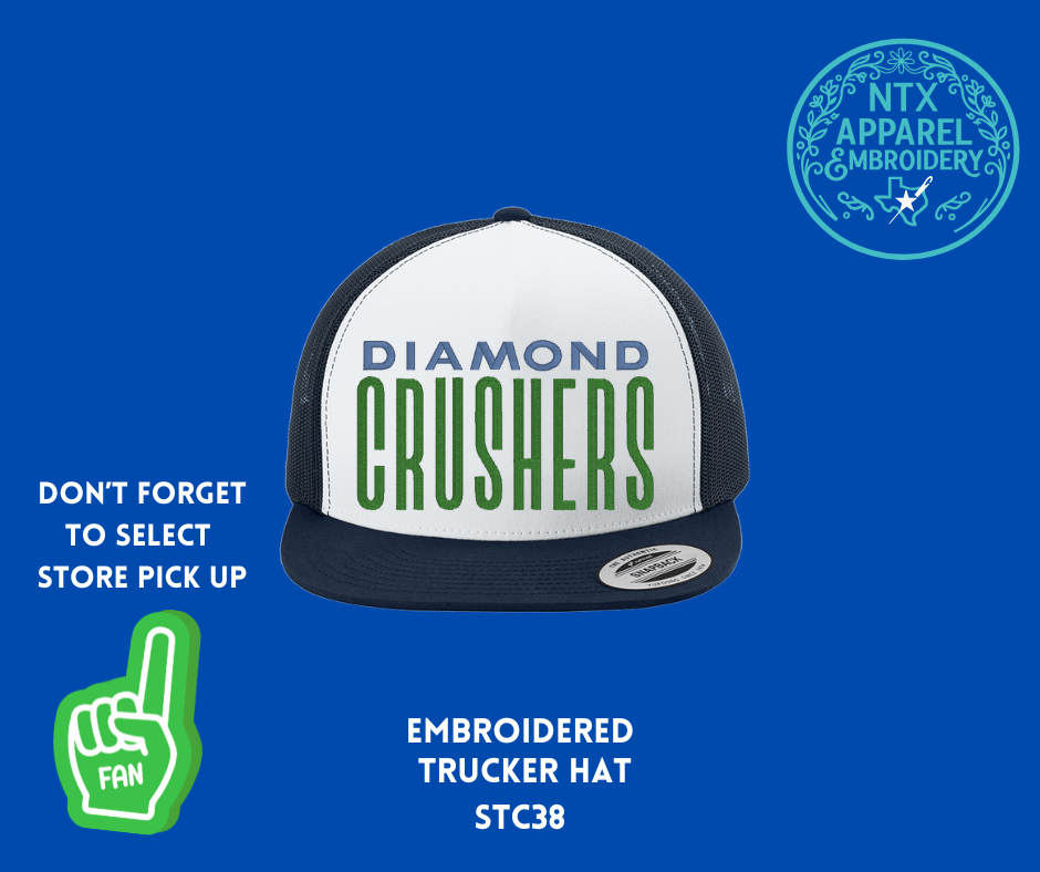 Diamond Crushers Home Team Embroidered Trucker Hat