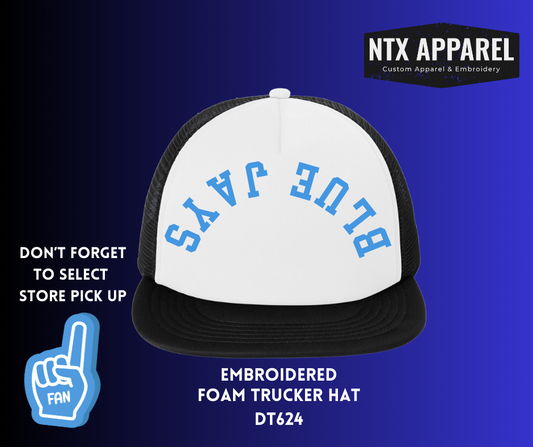 Blue Jays Offspeed Embroidered Foam Trucker Hat