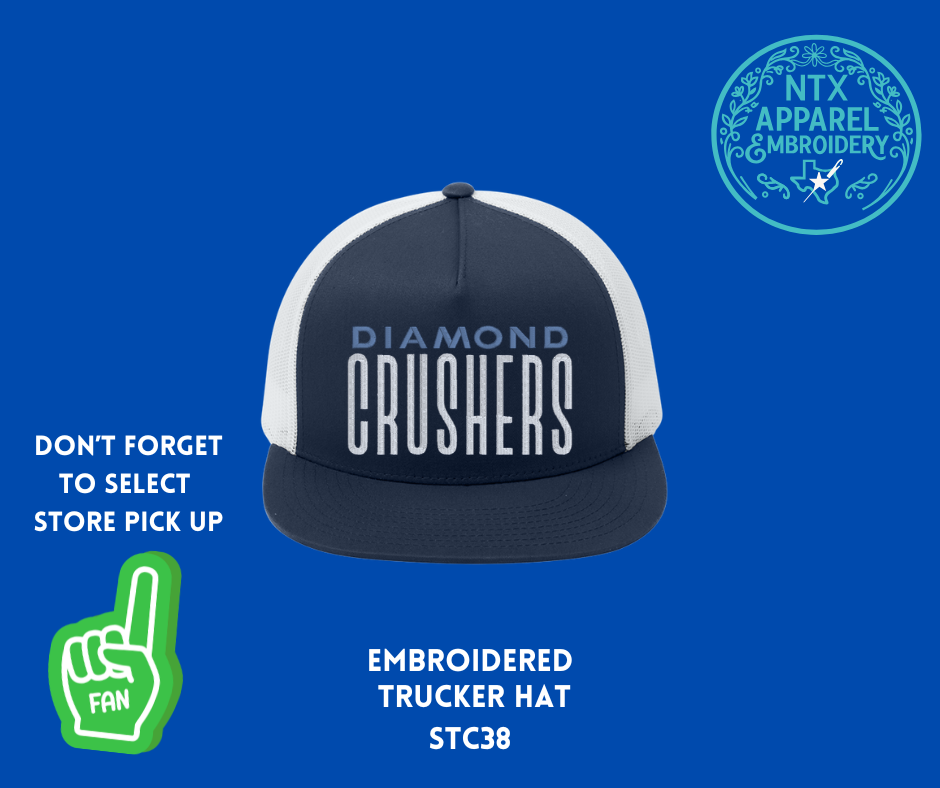 Diamond Crushers Home Team Embroidered Trucker Hat