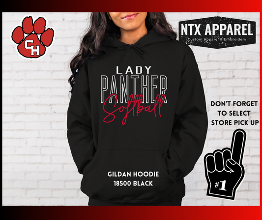 CHHS Softball Script  Hoodie