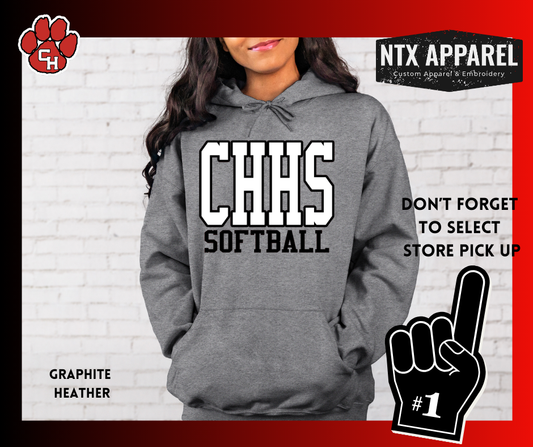 CHHS Softball Bold Hoodie