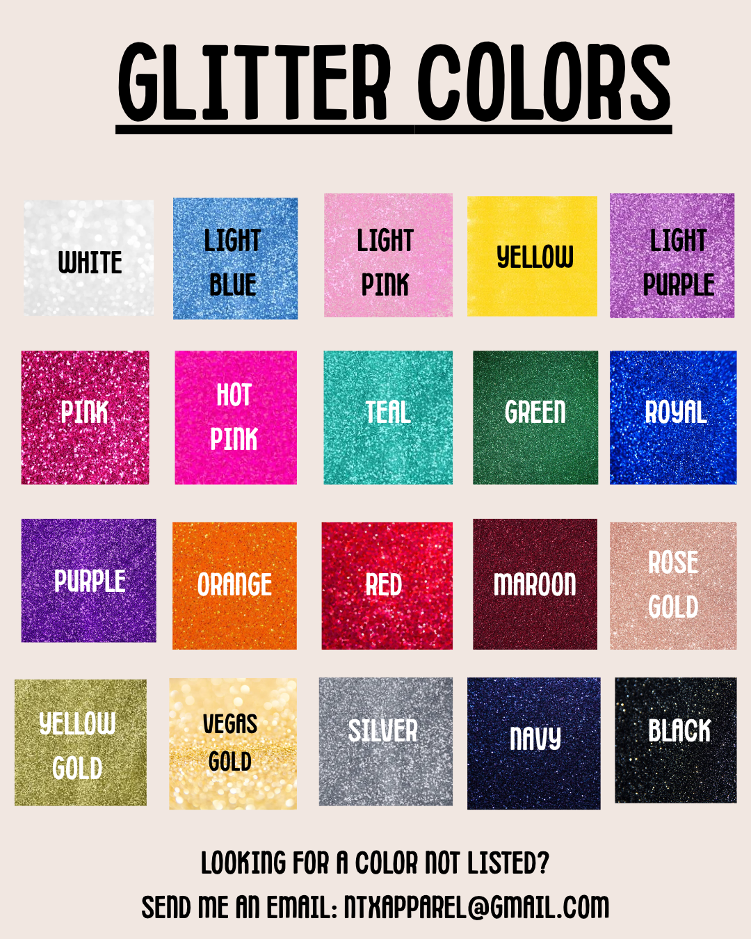 Glitter Mascot-CUSTOM Listing Embroidered Crewneck Sweatshirt