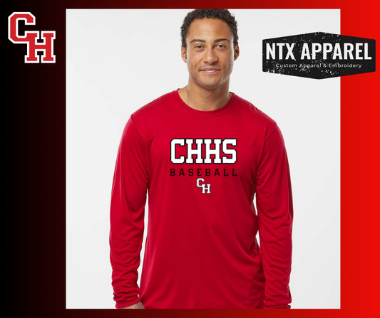 CHHS Baseball Bold-Dri Fit Long Sleeved T-Shirt