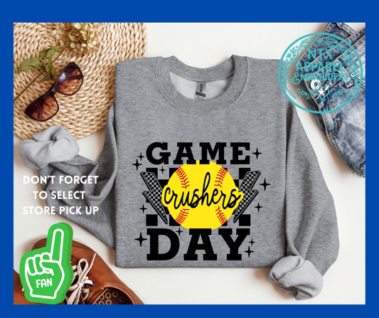 Crushers Walk Off:  Adult Crewneck Sweatshirt