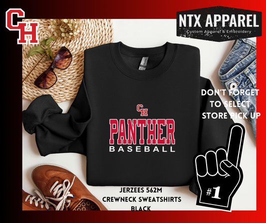 CHHS Baseball CH Crewneck Sweatshirt