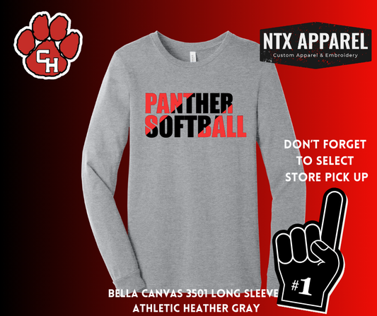 CHHS Softball Fast Pitch Long Sleeved T-Shirt